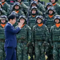 Tajvan vojska foto pamflet