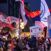 NOVI PAZAR Novopazarski protest protiv Vucica