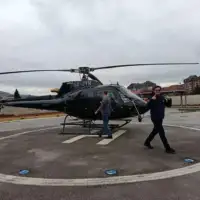 Helikopter Airbus AS350/  fena