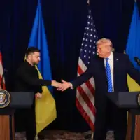 Donald Trump i ukrajinski predsjednik Volodimir Zelenski