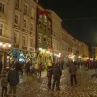 Ukrajina nova godina 2026 Lavov