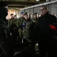 Aleksandar Vucic Kobre vojna jednica  FOTO TANJUG/ AMIR HAMZAGIC