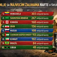 Nafta zalihe rezerve etto ba