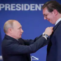 Vladimir Putin Aleksandar Vucic