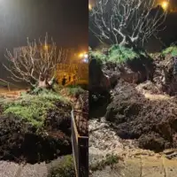 Mostar 01  Kliziste u naselju Cim Foto: Bljesak.info