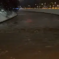 Miljacka sarajevo snijeg