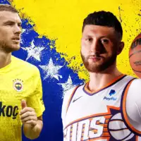 Edin Dzeko Jusuf Nurkic