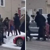 SAD Agenti ICE a polugolog amerikanca izvukli na snijeg na 10 stepeni