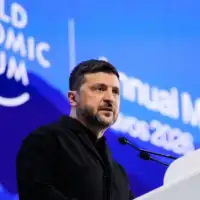Volodimir Zelenski davos