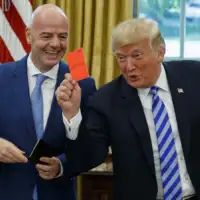 Trump i Infantino