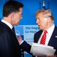 Mark Rutte Donald Trump