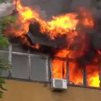 Pozar u Jevrejskoj bolnici u Berlin