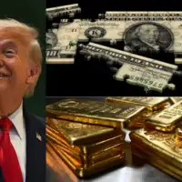 Donald trump dolar zlato