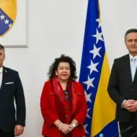 Komsic i Becirovic sa Pirs