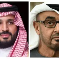 Mohammed bin Salman  Mohamed bin Zayed Al Nahyan