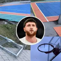 Tuzlaci unistili sportski teren koji im je Jusuf Nurkic