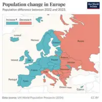 Nova mapa Evrope Bi H Hrvatska i Srbija na istoj strani