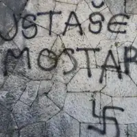 Mostar partizansko groblje vandalizam/ df