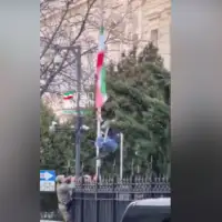 Iran Austrija Krenuo na zastavu Irana