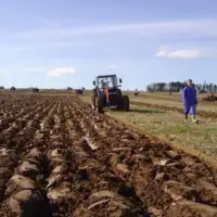 Poljoprivrednici oranje