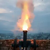 Pucanj topa sa Zute tabije u Sarajevu etto ba