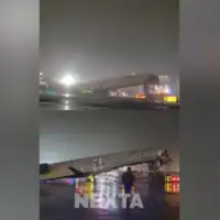 New York sudar aviona i vozila na pisti