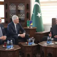 Gordan Grlic Radman i Dragan Covic i Husein ef Kavazovic etto