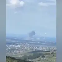 Izrael napad Iraan 03 Iranska raketa pogodila područje najvažnije izraelske elektrane