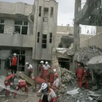 Iran 03 Pogodena zgrada foto Radio News Hub