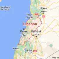 Liban mapa 872x532