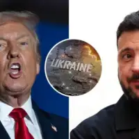 Donald Tramp i Volodimir Zelenski