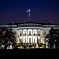 Bijela kuća washington noć