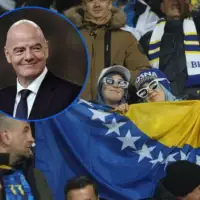 Gianni Infantino navijaci bih zmajevi