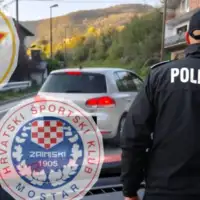 Prozor napad na velezove navijace