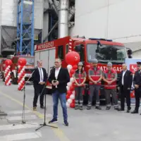 Lukavac cement vatrogasci vozilo