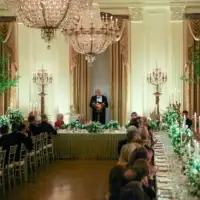 Bijela Kuća Donald trump vecera elita
