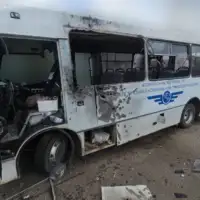 Ukrajina autobus ruski napad