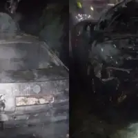 Banja luka izgorjelo zapaljen auto