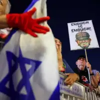 Benjamin Netanyahu protesti