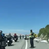 Jadranska magistrala motociklista rača
