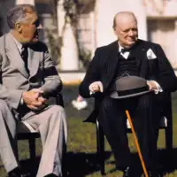 Franklin Roosevelt i Winston Churchill