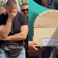 Dzenaza ubijenoj Elmi  Godinjak Prusac