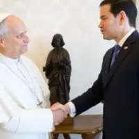Marco Rubio i Papa Lav XIV