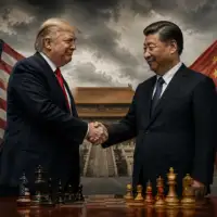 Donald Trump Xi Jinping Kina SAD etto