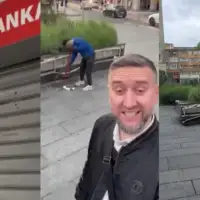 Gradani ocistili nered u centru Sarajeva pa smece ostavili ispred Nase stranke