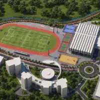 Tuzla sportski kompleks buduceg kampusa Univerzitet u Tuzli
