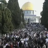 Jurusalem al aksa bajram namaz
