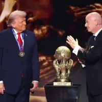 Donald Trump Gianni Infantino
