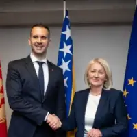 Milojko Spajić i Borjana Kristo