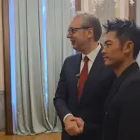 Vucic i Lin Dan